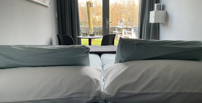 Comfortabele extra lange bedden