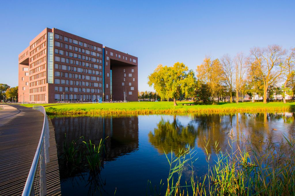 Via of voor de Universiteit in Wageningen